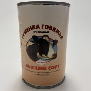 080-025 Levadia Beef Tusheonka 12x 800g