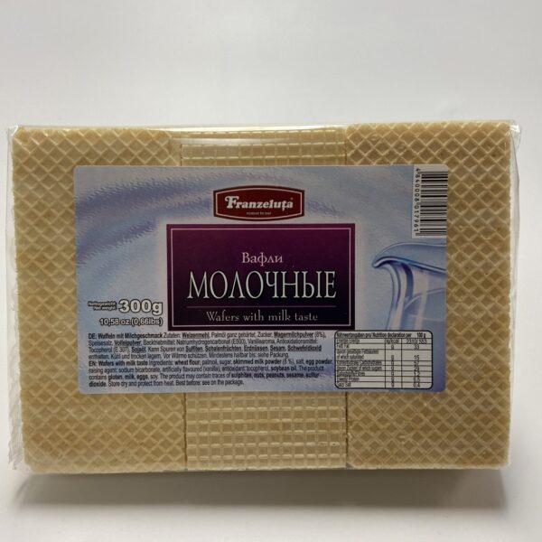 047-017 Franzeluta Waffles Molochny 12x 300g