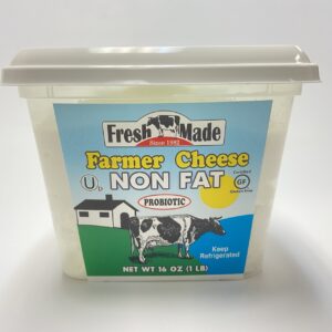 007-055 Fresh Made Farmer Cheese Nonfat 12x 453g