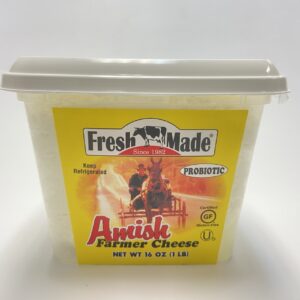 007-051 Fresh Made Farmer Cheese Amish 12x 453g