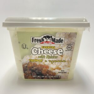 007-052 Fresh Made Farmer Cheese Raisin 12x 453g