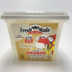 007-060 Fresh Made Farmer Cheese Polish Tvarog Smetankowy 12x 453g