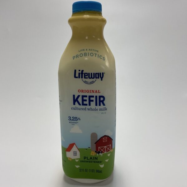 006-001 Lifeway Kefir Plain Original 6x 946g