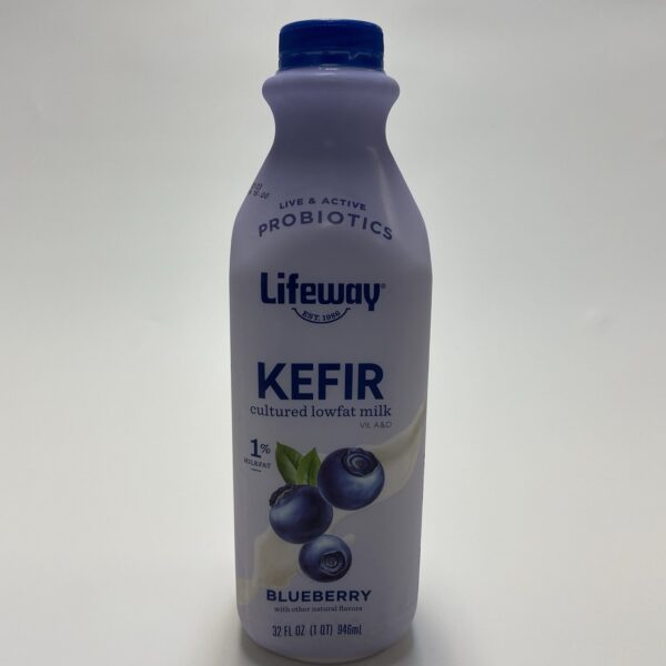 006-008 Lifeway Kefir Lowfat Blueberry 6x 946g