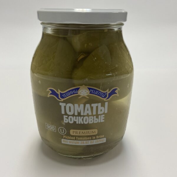 035-063a T.R. Green Tomatoes in Brine 8x 900g