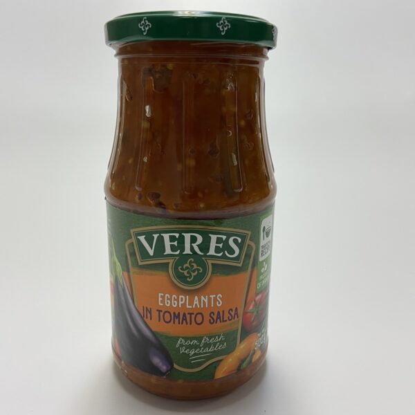 023-155 Veres Eggplant in Tomato Salsa Adjika 12x 520g