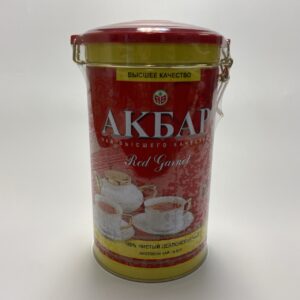 086-259 Akbar Tea Red Garnet Pure Ceylon Tea