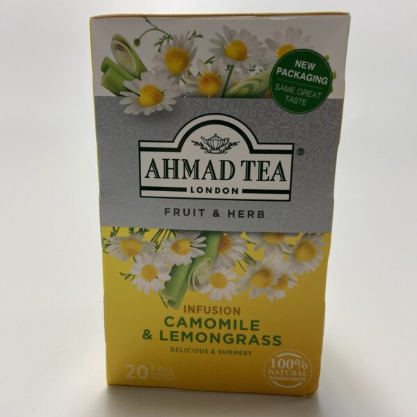 086-164a Ahmad Tea Camomile & Lemongrass 6x 20tb