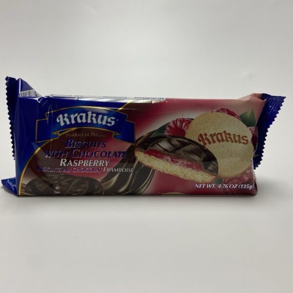 044-152 Krakus Delicje Cookies Raspberry 21x 135g