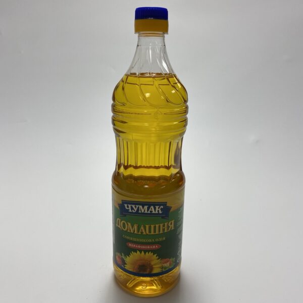 070-004 Chumak Sunflower Oil Unrefined 15x 1.0L