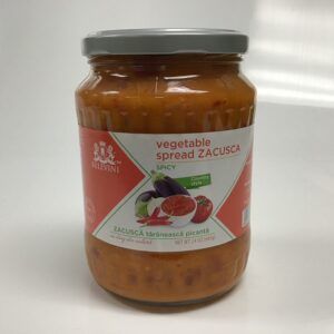 029-091a Belevini Vegetable Spread Spicy Zacusca Picant 12x 680g