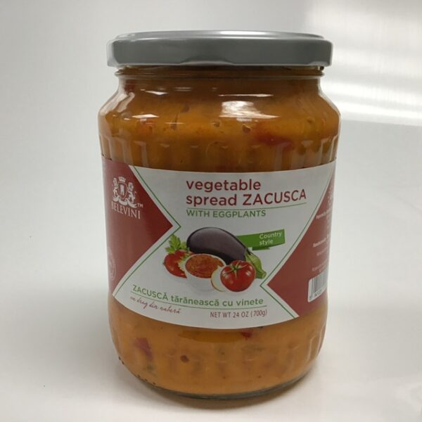 029-012 Belevini Vegetable Spread Zacusca With Eggplants 12x 700g