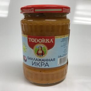 036-110 Todorka Vegetable Spread Eggplant Baklazhannaya 12x 560g