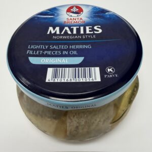 900-043 Santa Bremor Maties Herring Fillet Glass Original 6x 260g
